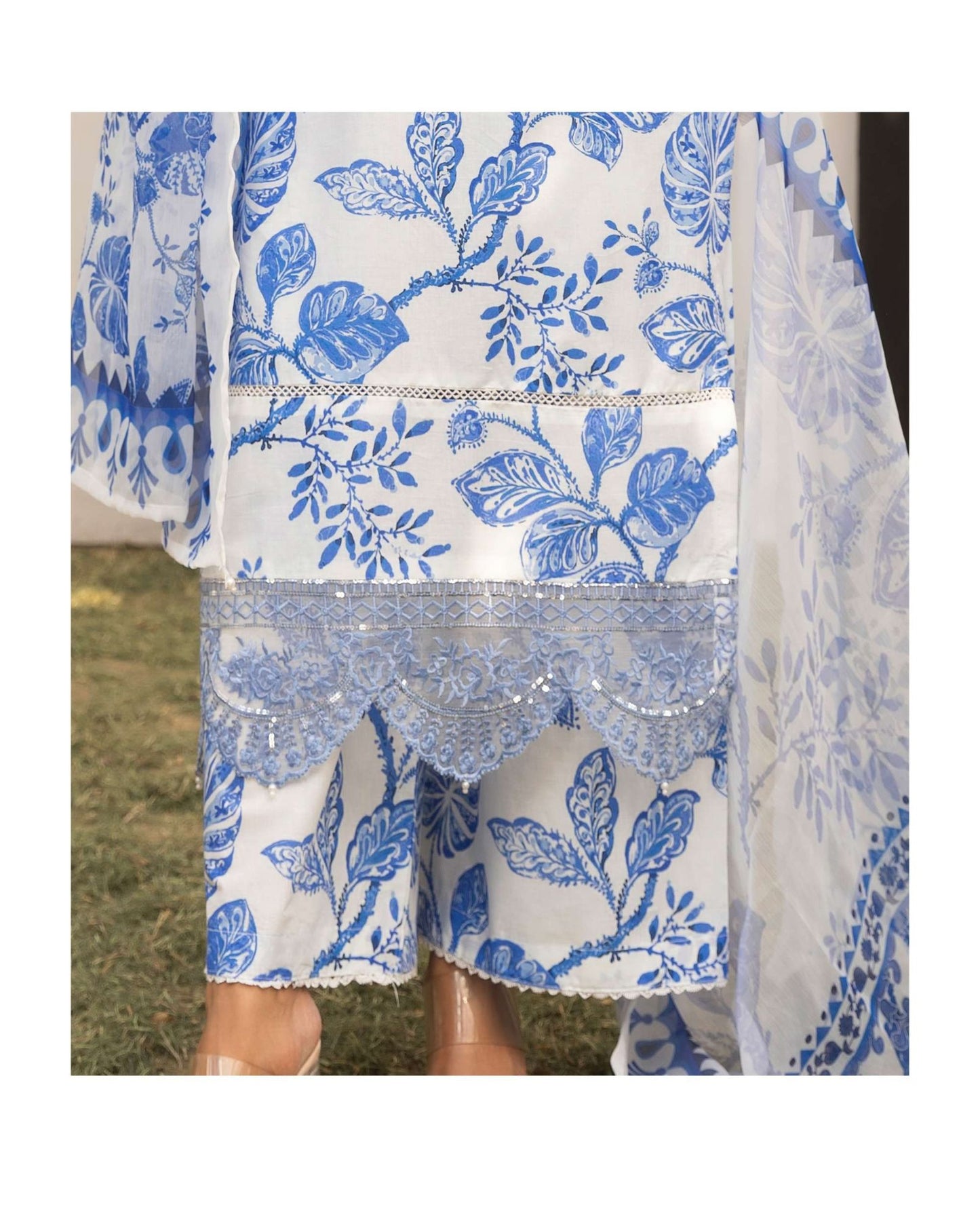 Simran's Nora – Digital Lawn Summer Vibes Collection Ss13