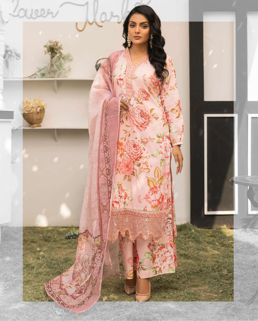Simran's Nora – Digital Lawn Summer Vibes Collection Ss14