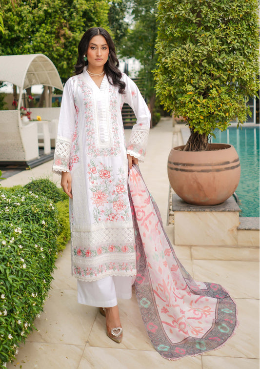 MUNIRA | EMBROIDERED LAWN READYMADE |SS27