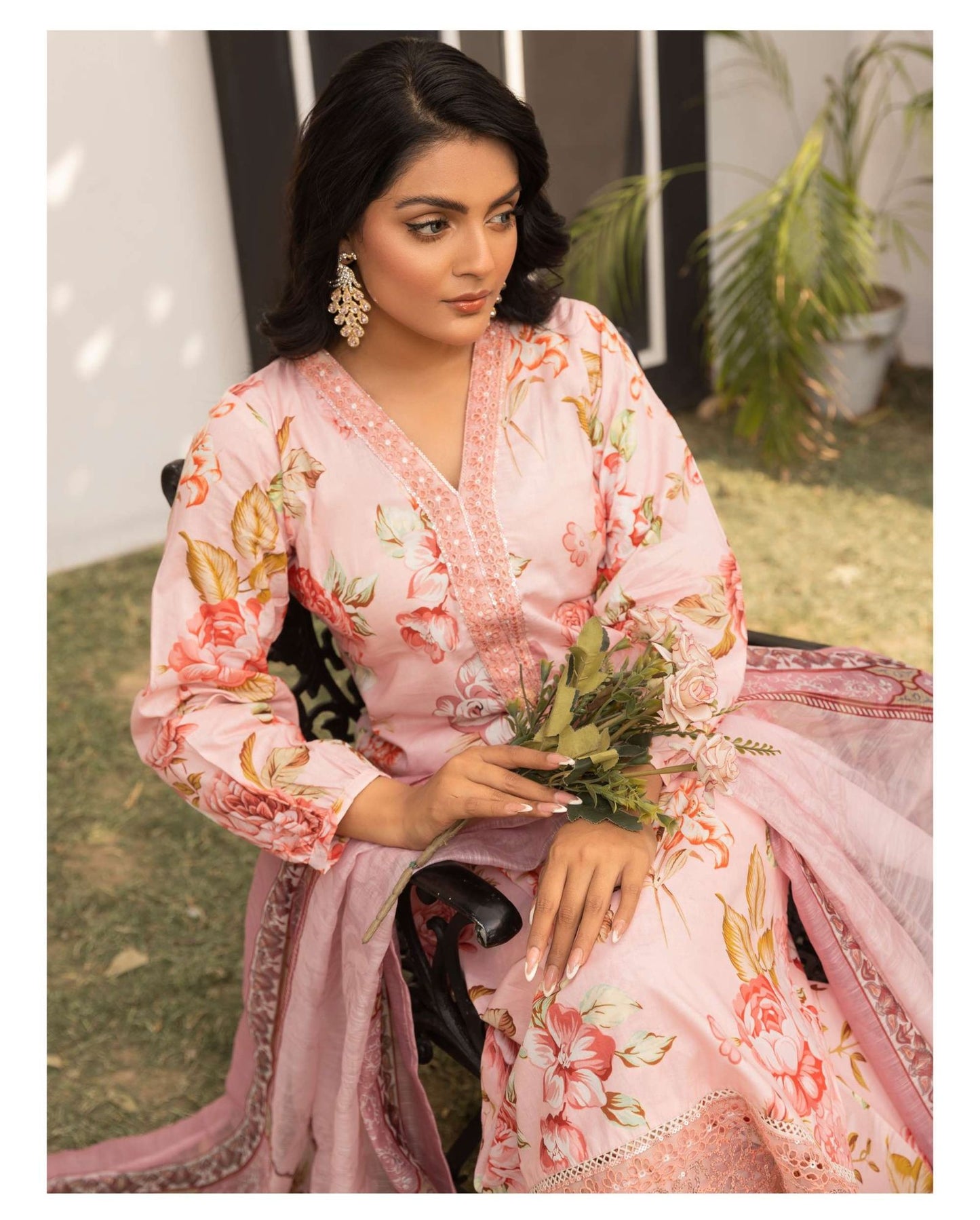 Simran's Nora – Digital Lawn Summer Vibes Collection Ss14