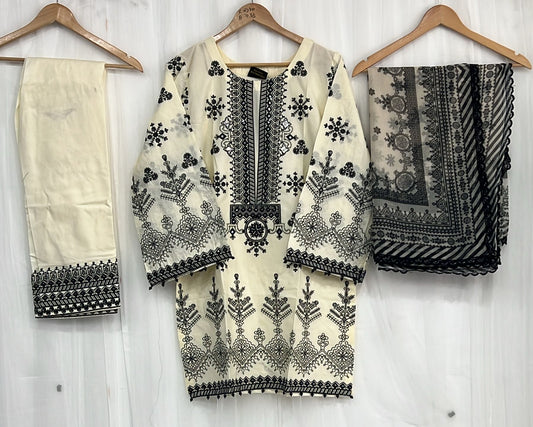 KARMA ‘AFFREEN’ | EMBROIDERED COTTON READYMADE | KC 147