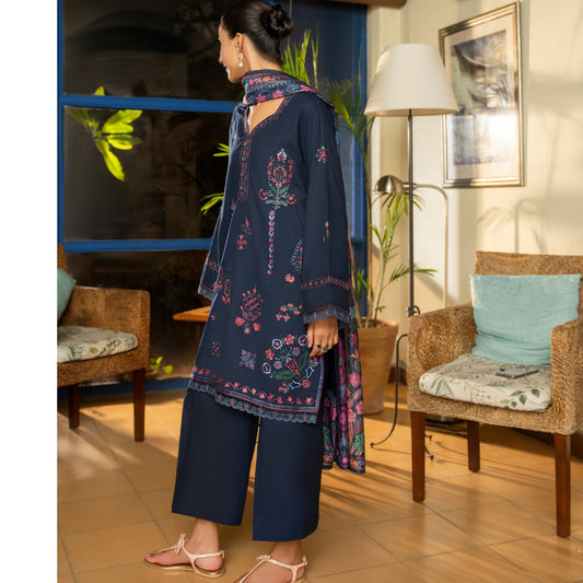 Casuallite Embroidered Linen Ready to Wear Winter Collection CTE 01