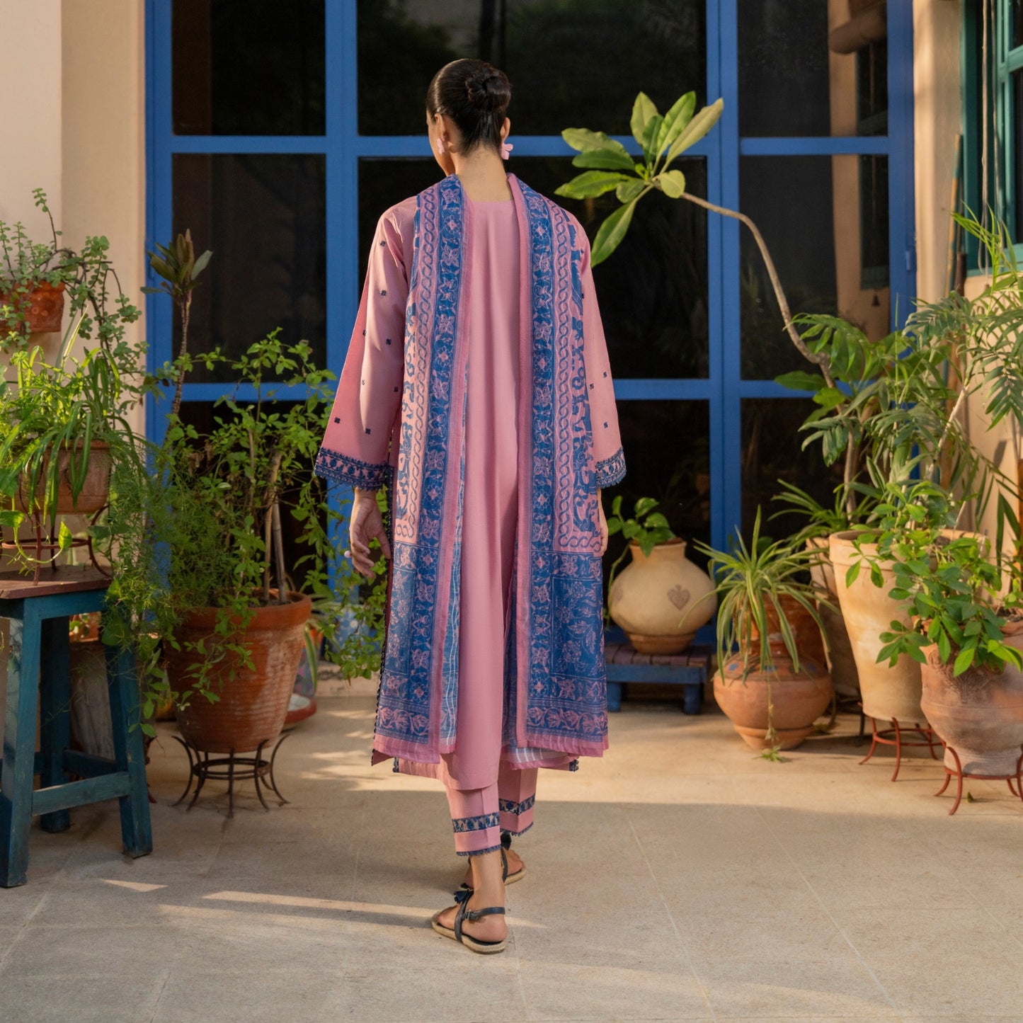 Casuallite Embroidered Linen Ready to Wear Winter Collection CTE 04