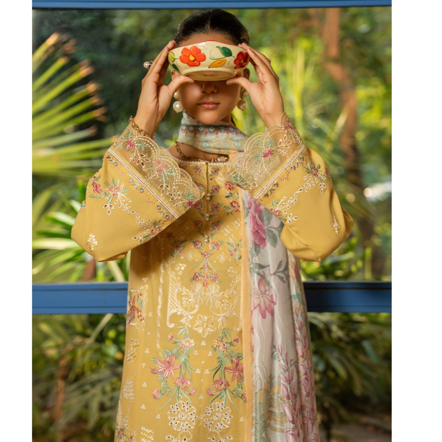 Casuallite Embroidered Linen Ready to Wear Winter Collection CTE 05