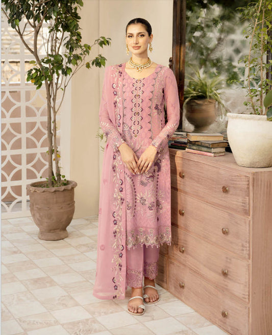 RAMSHA | CHEVRON VOL 9 LUXURY CHIFFON 3PC| A809 - S&S