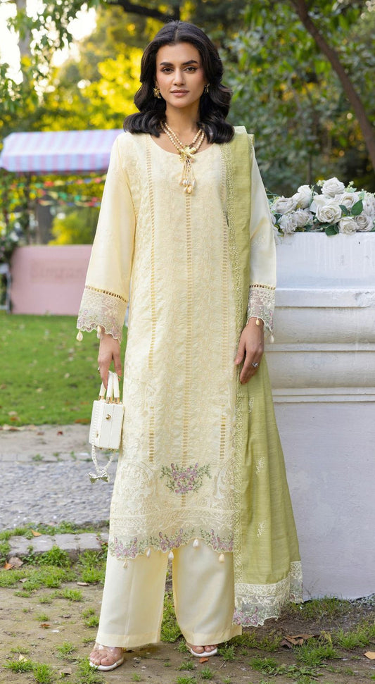 SIMRANS ‘ELLA’ | EMBROIDERED VISCOSE READYMADE | SM302 - S&S