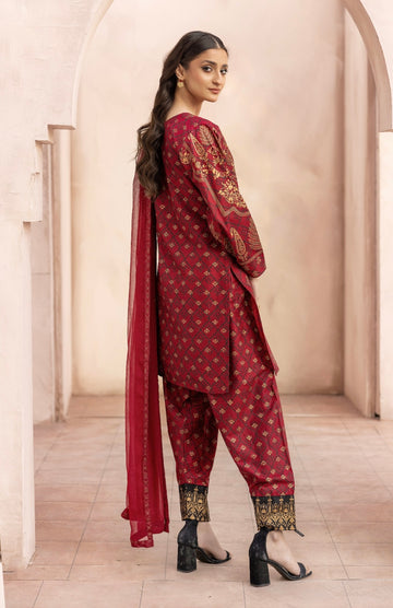SIMRANS ‘LIMELIGHT’ | EMBROIDERED LAWN READYMADE | SM843 - S&S