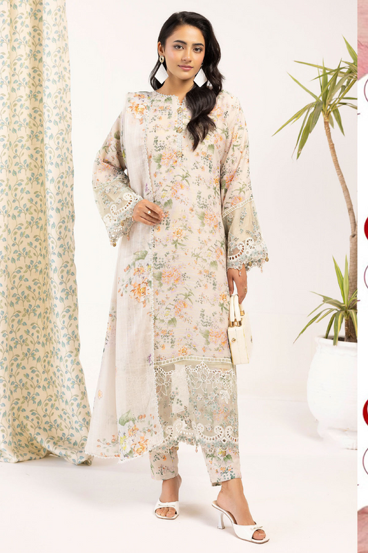 SIMRANS ‘LIBAAS-E-KHAAS’ | EMBROIDERED MONAR READYMADE | SM852 - S&S