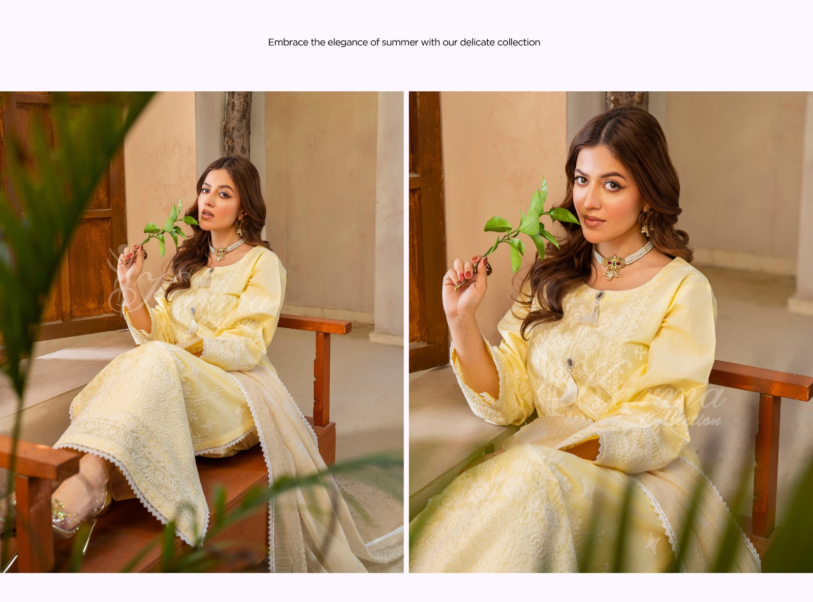 KARMA ‘AFFREEN’ | EMBROIDERED COTTON READYMADE | KC-144 - S&S