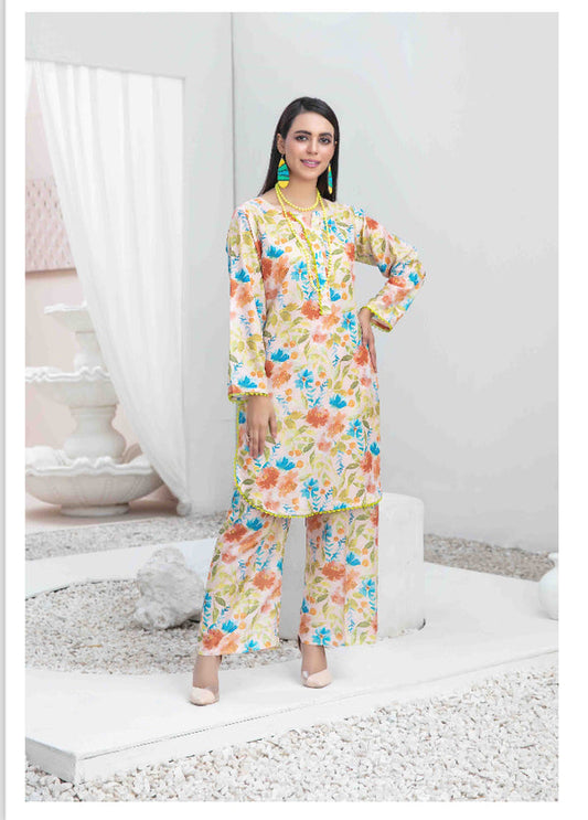 TAWAKKAL ZEL DIGITAL PRINT 2PC UNSTITCHED DA3 - S&S