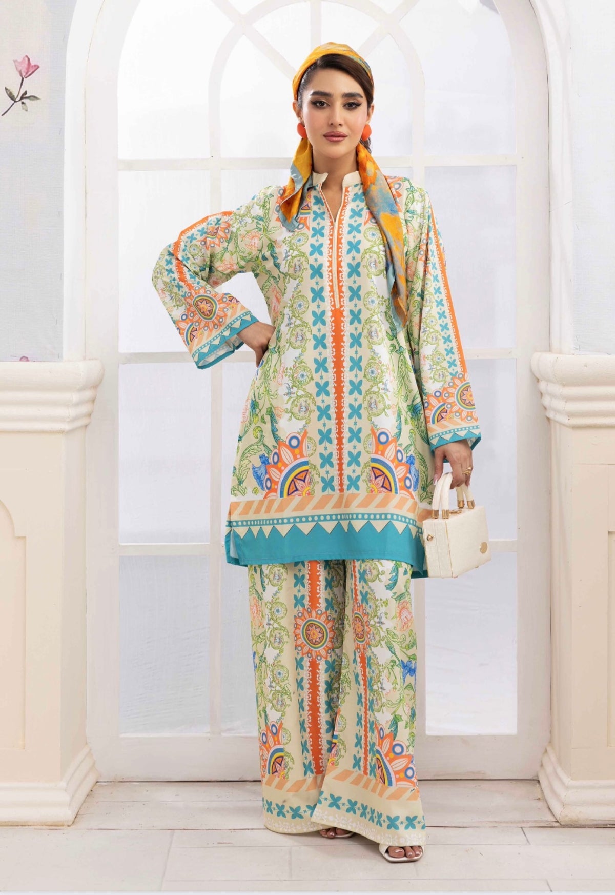 SIMRANS CRYSTAL ETHNIC CO-ORDS COLLECTION READYMADE 901