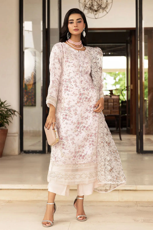 SIMRANS Mehrunisa premium 3 piece mummy & me Ladies Lpink outfit