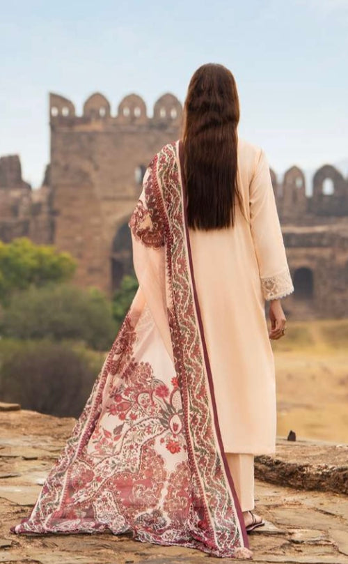 CASUALLITE ‘SKY STORIES’ | EMBROIDERED COTTON 3PC READYMADE |07