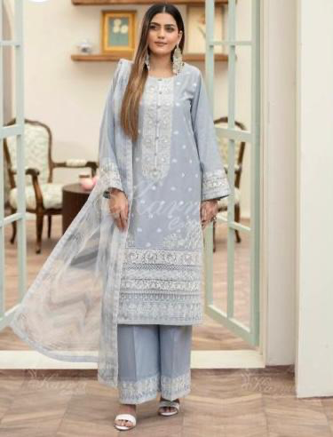 KARMA ‘AFFREEN’ | EMBROIDERED COTTON READYMADE | KC-266