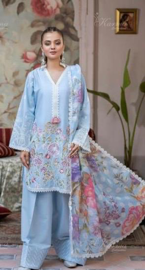 KARMA ‘AFFREEN’ | EMBROIDERED COTTON READYMADE | KC-276