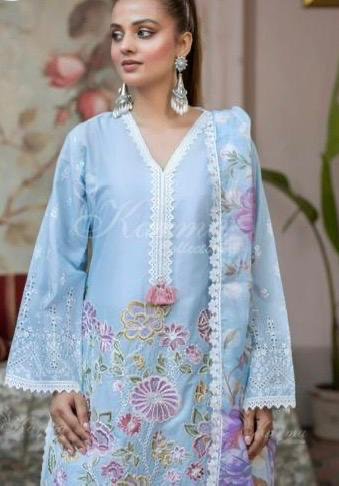 KARMA ‘AFFREEN’ | EMBROIDERED COTTON READYMADE | KC-276