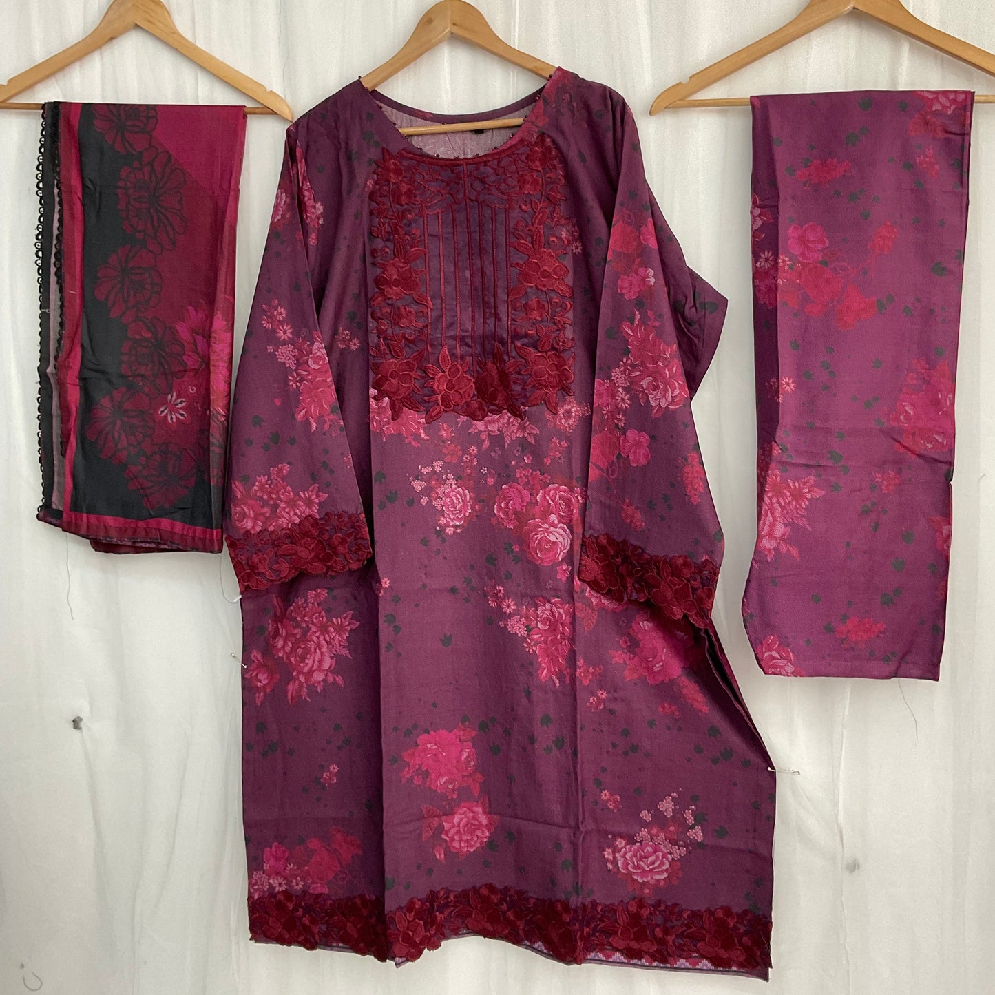 DHANAK COLLECTION EMBROIDERED 3PC READYMADE NAKHRA 02