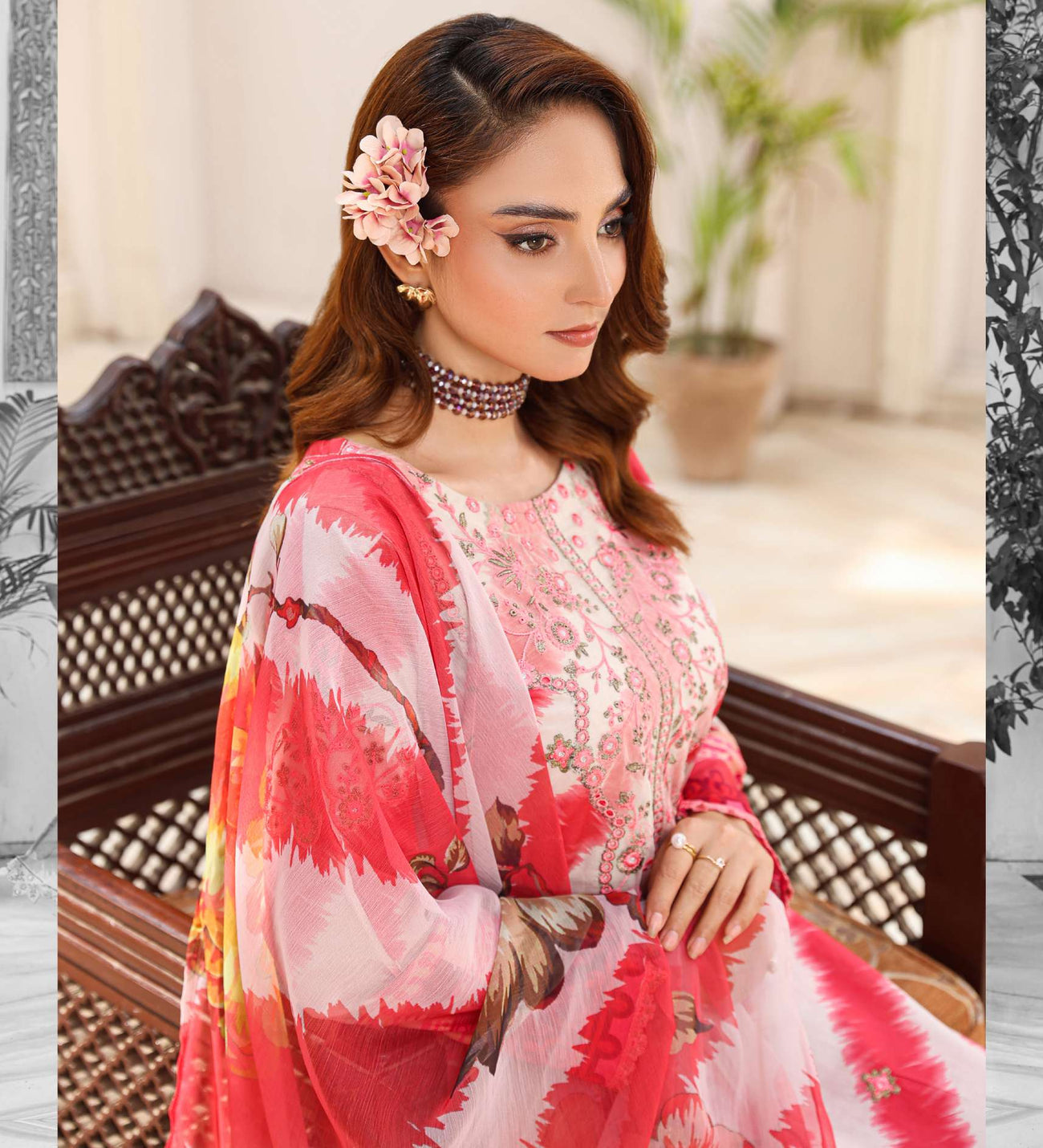 CHRIZMA LUXURY EMBROIDERED LAWN 3PC READYMADE SC04