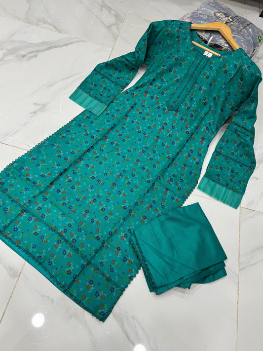 NAKHRA IZEL 2PC DIGITAL PRINTED DHANAK READYMADE SUITS -IZEL0010