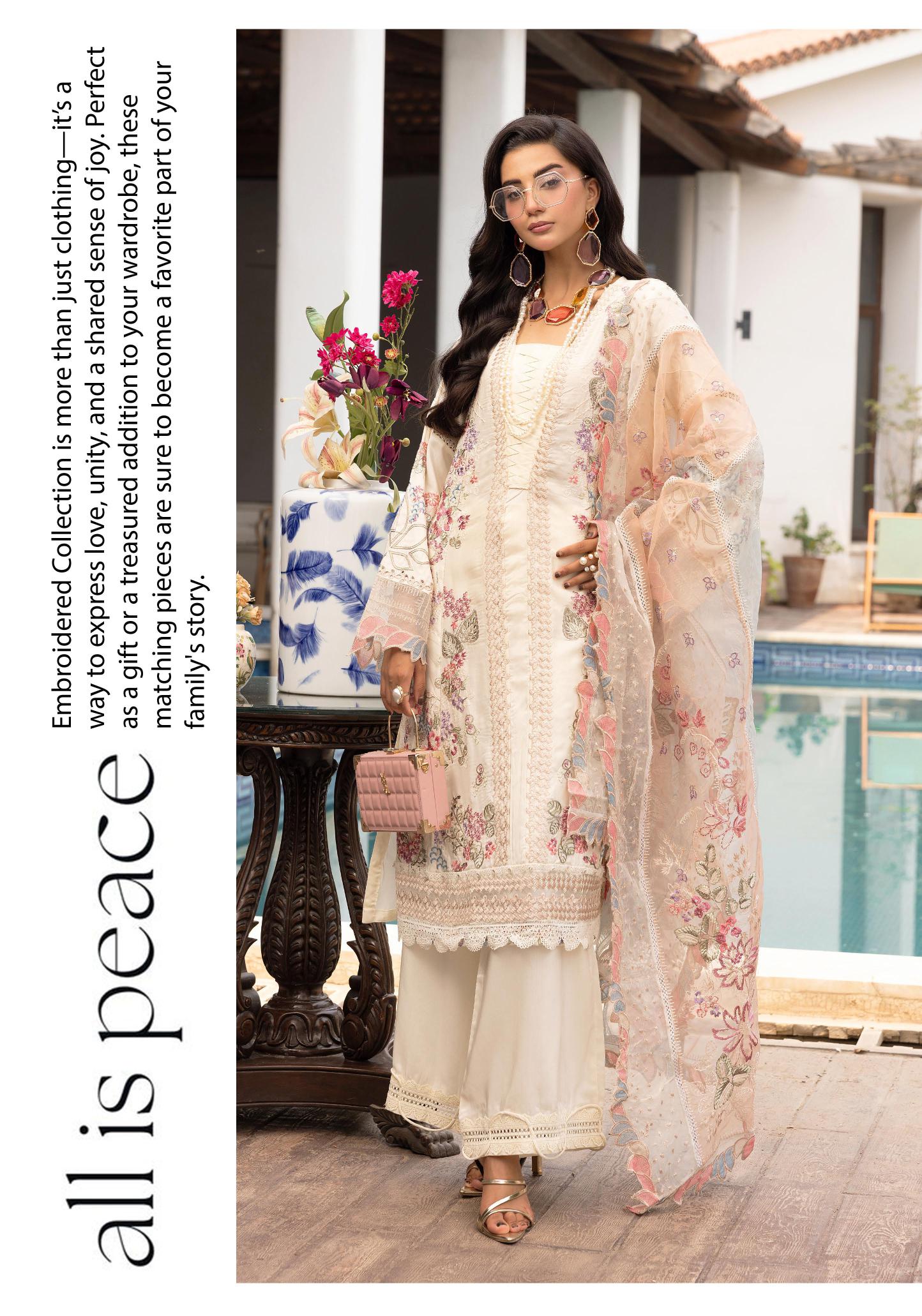 SIMRANS Khaas premium 3 piece mummy & me Ledies  Eid outfit.