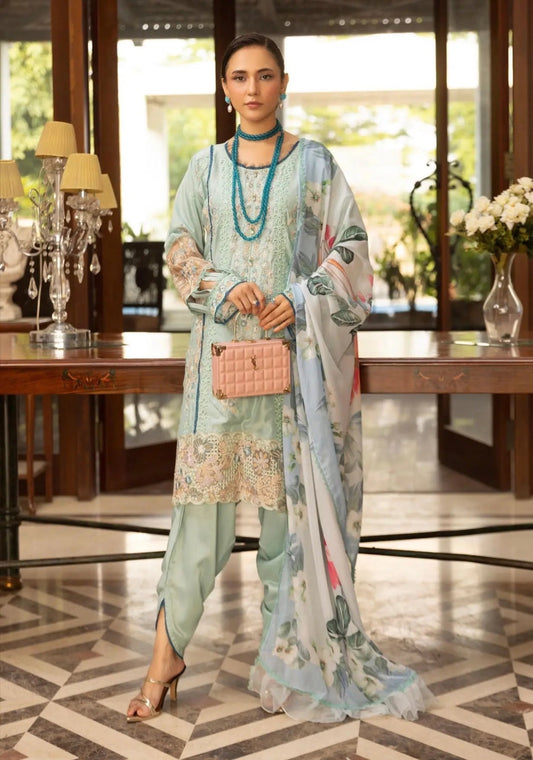 SIMRANS ‘RIWAYAT’ | EMBROIDERED LUXURY VISCOSE READYMADE WOMENSWEAR | LAC12