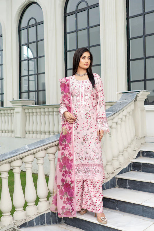 MUNIRA | EMBROIDERED LAWN READYMADE | MGL03