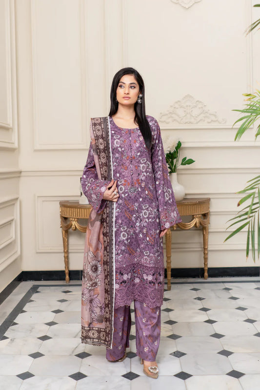 MUNIRA | EMBROIDERED LAWN READYMADE | MGL05