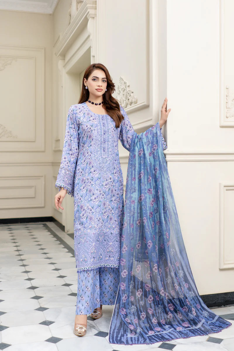 MUNIRA | EMBROIDERED LAWN READYMADE | MGL06