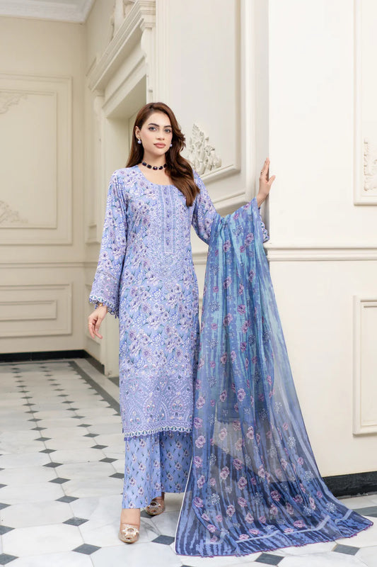 MUNIRA | EMBROIDERED LAWN READYMADE | MGL06