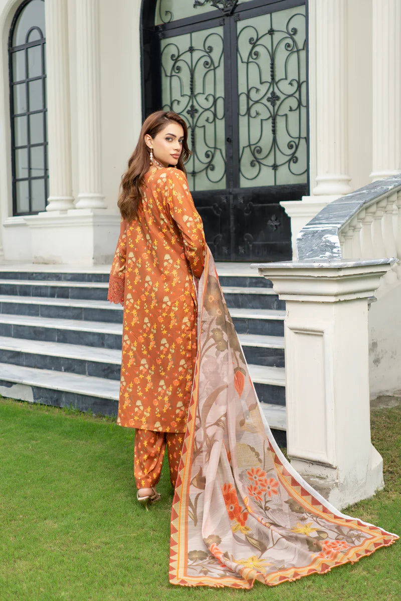 MUNIRA | EMBROIDERED LAWN READYMADE | MGL02