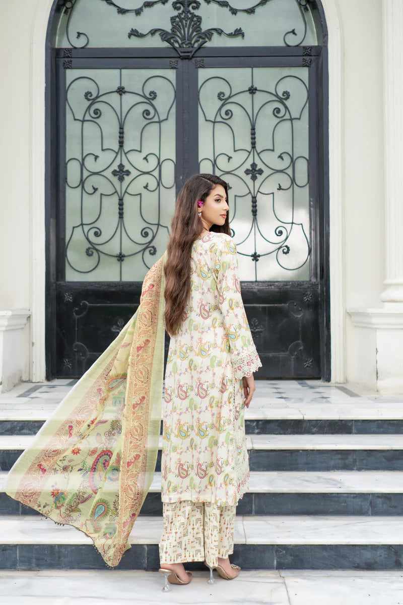 MUNIRA | EMBROIDERED LAWN READYMADE | MGL04