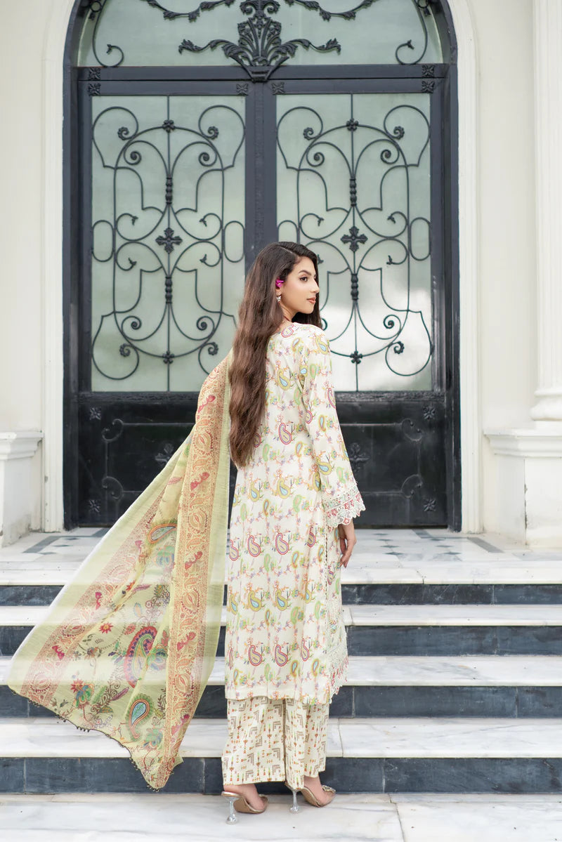 MUNIRA | EMBROIDERED LAWN READYMADE | MGL04
