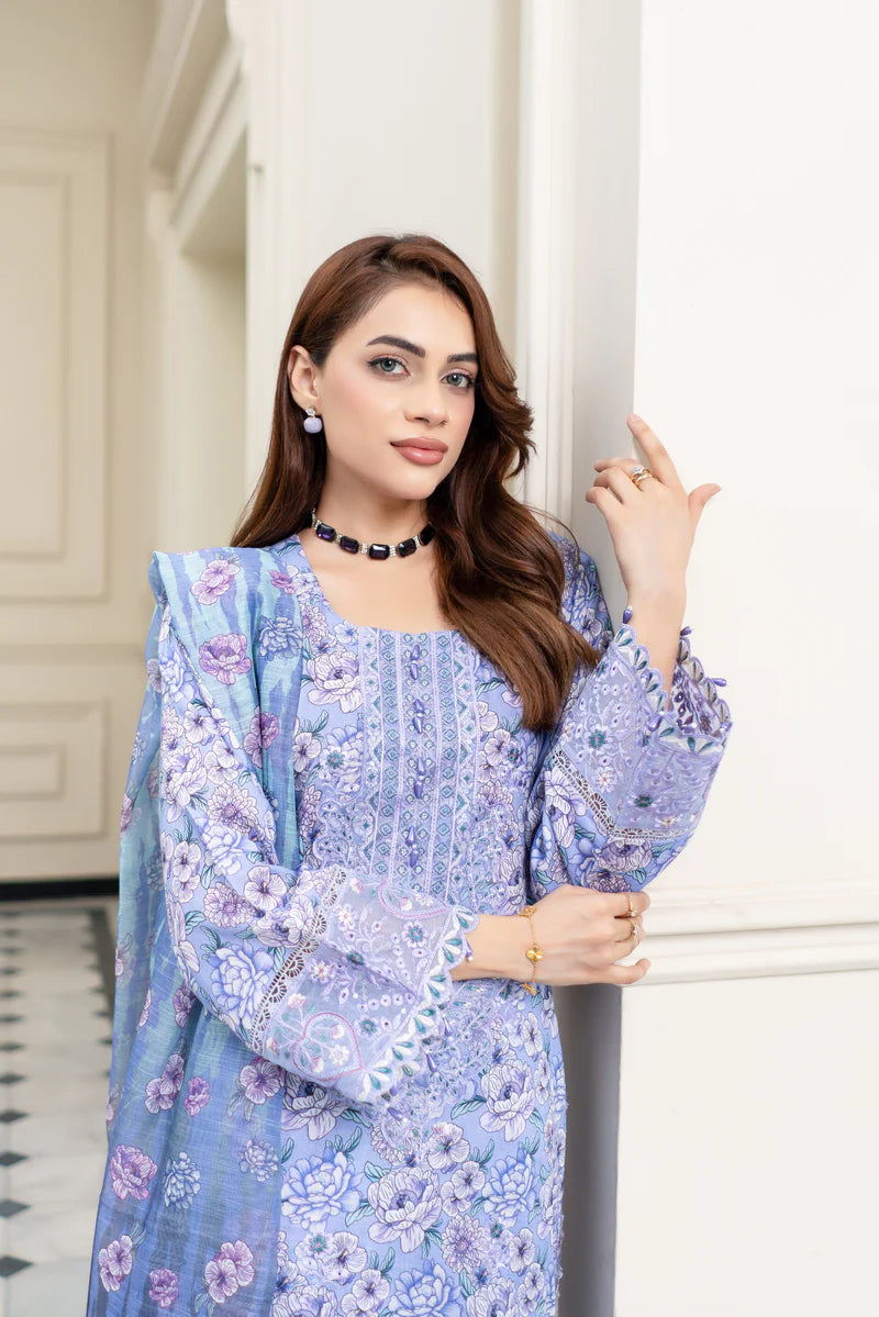 MUNIRA | EMBROIDERED LAWN READYMADE | MGL06