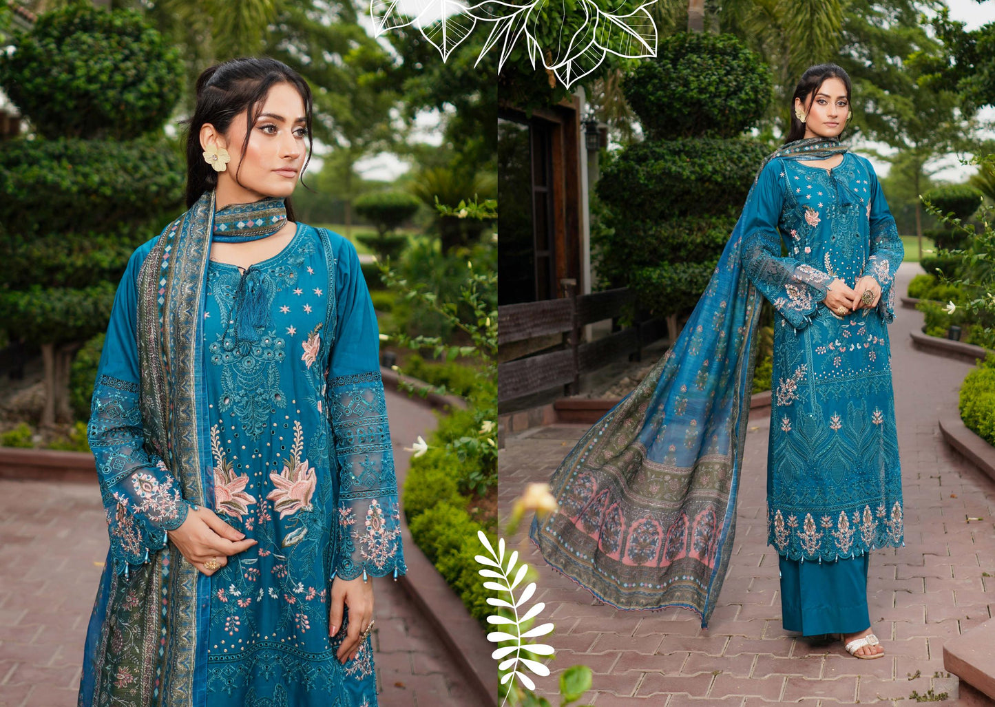 MUNIRA | EMBROIDERED LAWN READYMADE |SS28