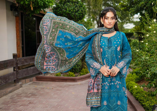 MUNIRA | EMBROIDERED LAWN READYMADE |SS28