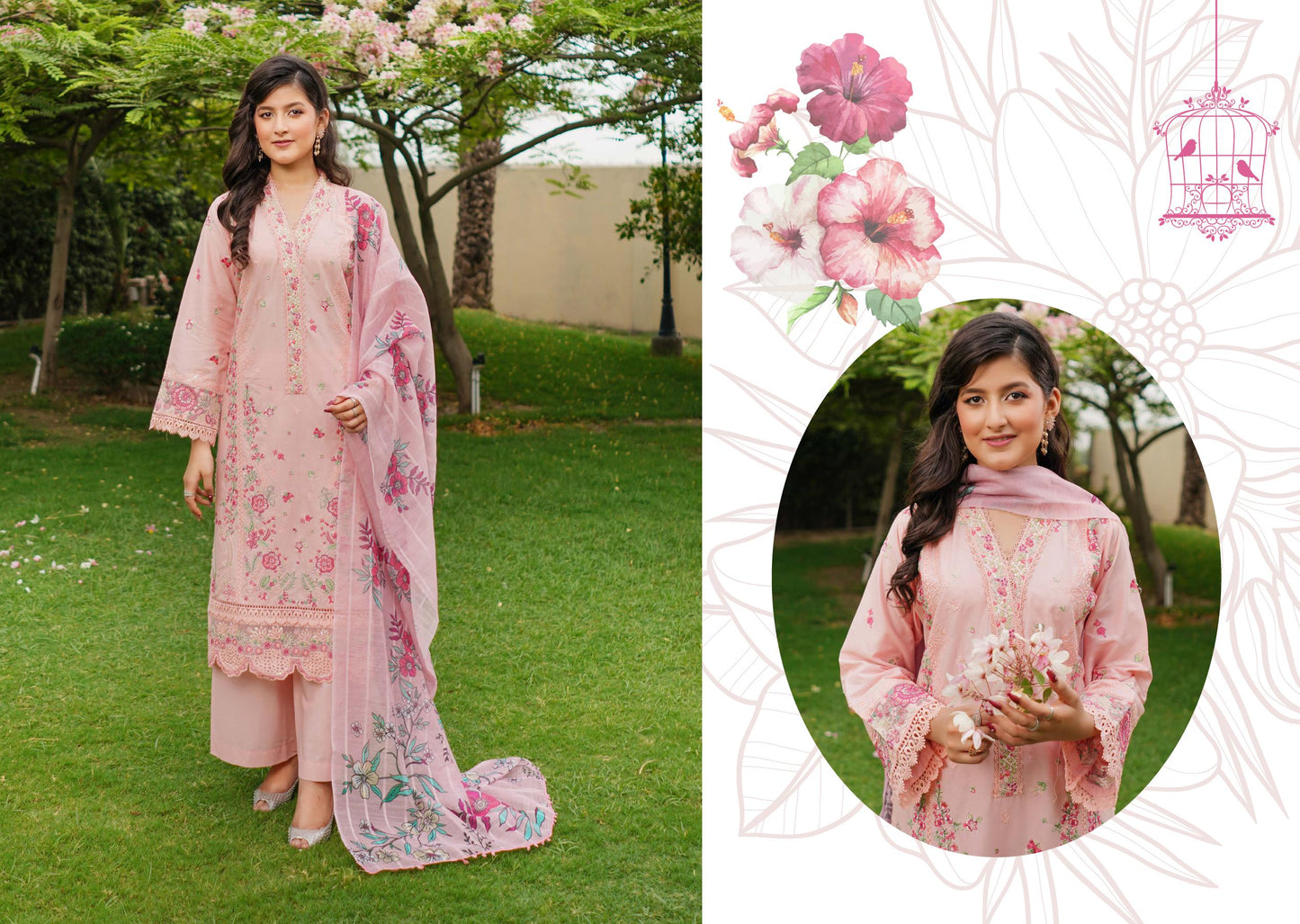 MUNIRA | EMBROIDERED LAWN READYMADE |SS30