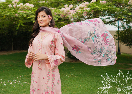 MUNIRA | EMBROIDERED LAWN READYMADE |SS30