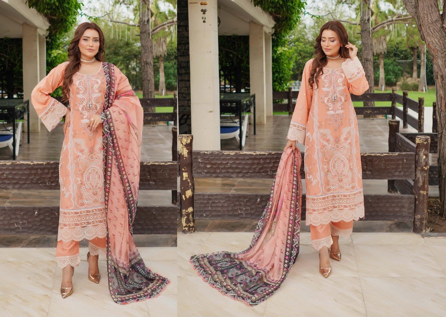 MUNIRA | EMBROIDERED LAWN READYMADE |SS32