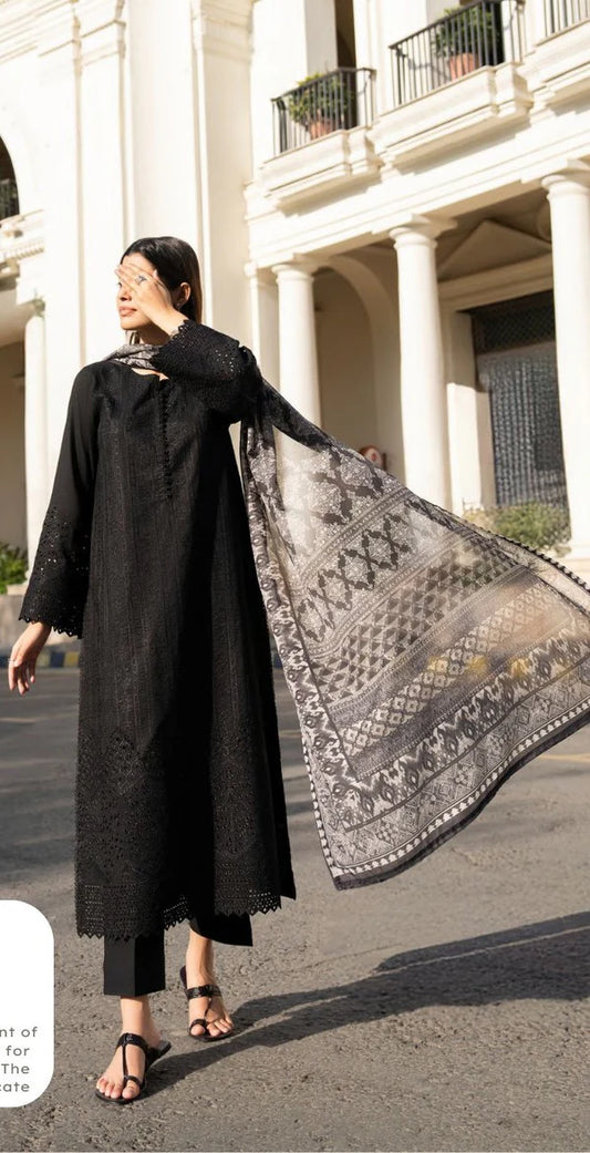 CASUALLITE ‘SPECIAL ’ | EMBROIDERED COTTON 3PC READYMADE | SAARA SPECIAL542