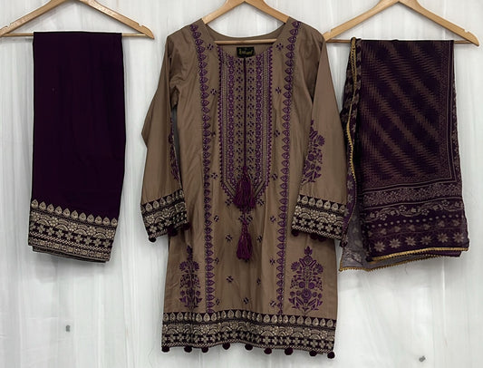 KARMA ‘AFFREEN’ | EMBROIDERED COTTON READYMADE | KC301