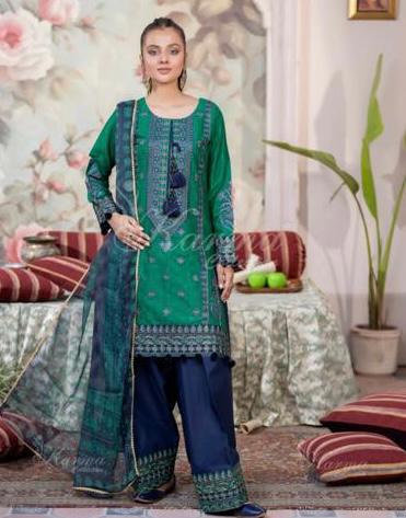 KARMA ‘AFFREEN’ | EMBROIDERED COTTON READYMADE | KC-281