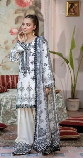 KARMA ‘AFFREEN’ | EMBROIDERED COTTON READYMADE | KC-279