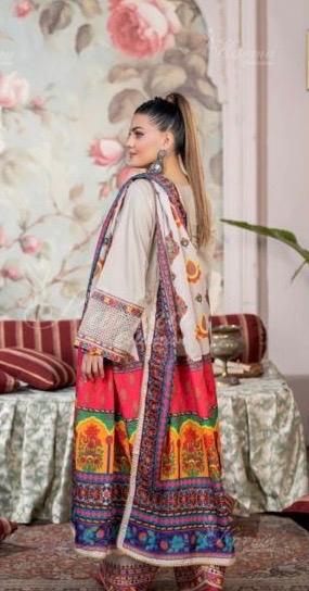 KARMA ‘AFFREEN’ | EMBROIDERED COTTON READYMADE | KC-284