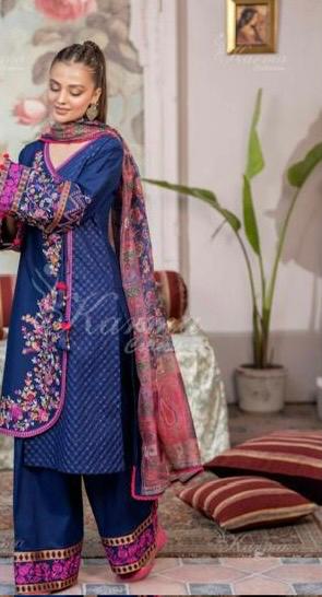 KARMA ‘AFFREEN’ | EMBROIDERED COTTON READYMADE | KC-283