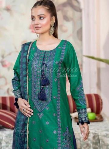 KARMA ‘AFFREEN’ | EMBROIDERED COTTON READYMADE | KC-281