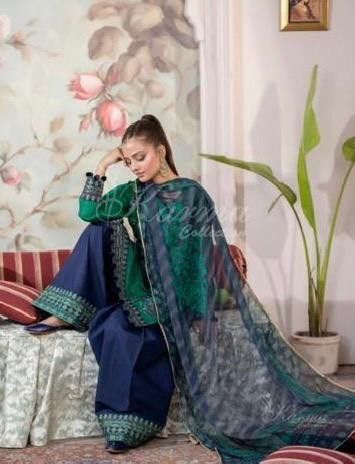 KARMA ‘AFFREEN’ | EMBROIDERED COTTON READYMADE | KC-281