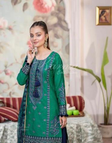 KARMA ‘AFFREEN’ | EMBROIDERED COTTON READYMADE | KC-281