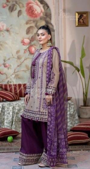 KARMA ‘AFFREEN’ | EMBROIDERED COTTON READYMADE | KC-280