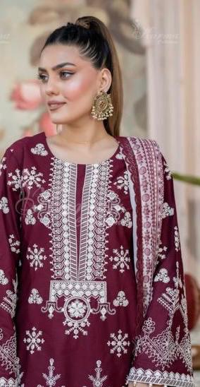 KARMA ‘AFFREEN’ | EMBROIDERED COTTON READYMADE | KC-278