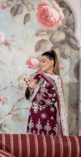 KARMA ‘AFFREEN’ | EMBROIDERED COTTON READYMADE | KC-278